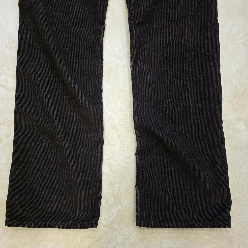 VTG Volcom Stone Boardwear Black Corduroy Pants Men W32 Skate Y2K 90s